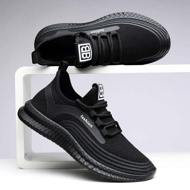 New men's shoes autumn new trend single shoes casual breathable sports shoes breathable running shoes