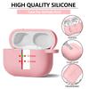 Silicone Protective Case for Airpods Pro 3 Gen (2025) Earphone Accessory For Airpods Pro 3 Generation with Cleaning Kit/Keychain