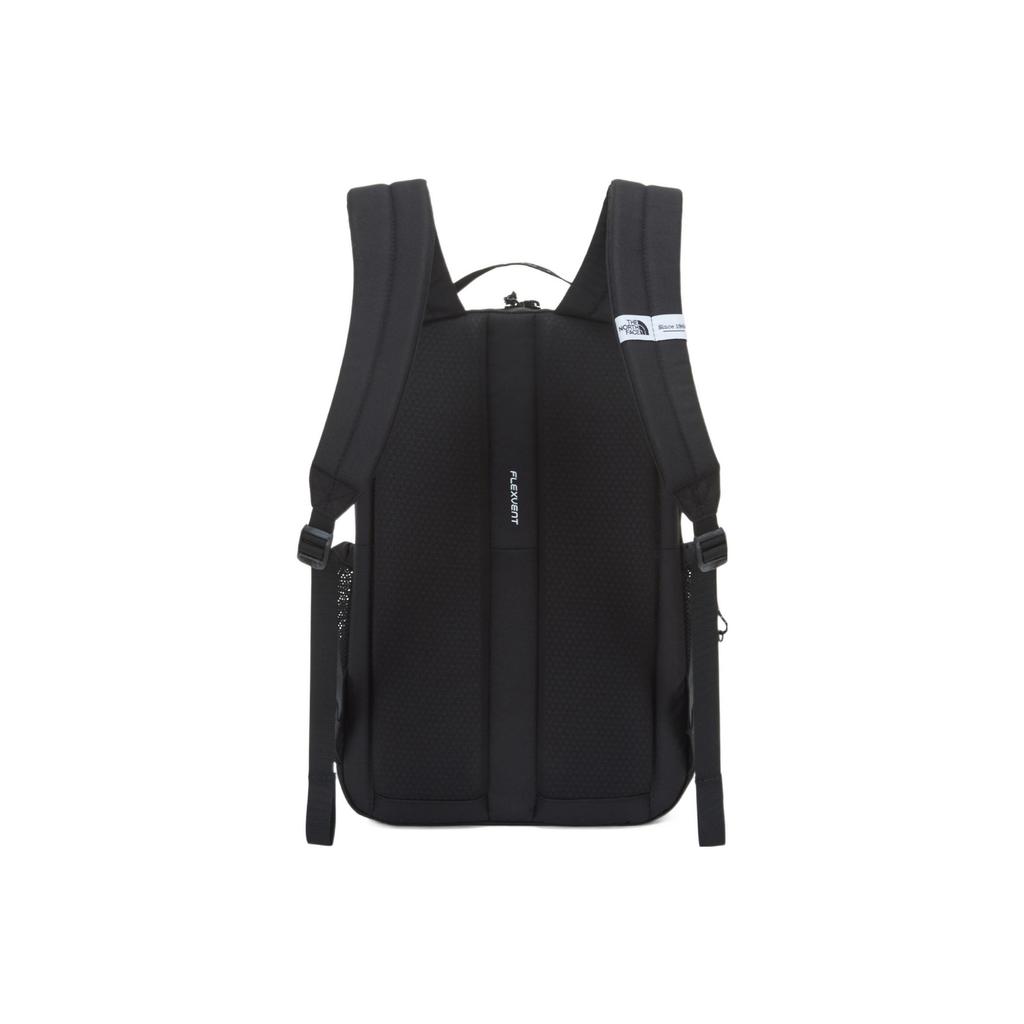 The North Face Trendiger Color Block Reißverschluss Große Kapazität Polyester Nylon Rucksack Unisex Rucksack Schwarz Weiß NM2DN70C