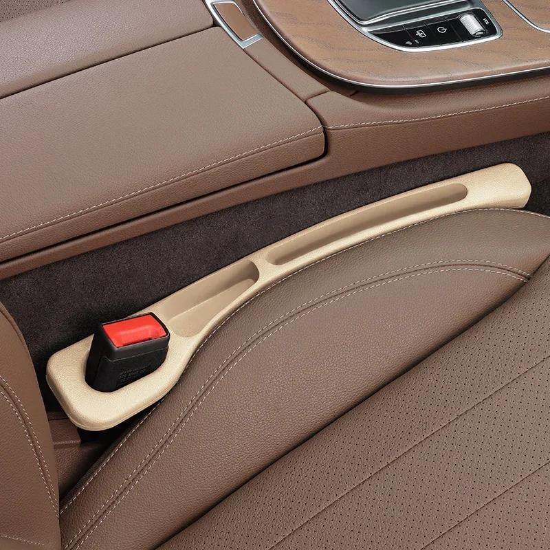 Car Seat Gap Stuff Side Seam Universal PU Car Gap Filler Leakproof Seat Gap Storage Organizer For Volvo S60 V40 V50 V60 Xc60