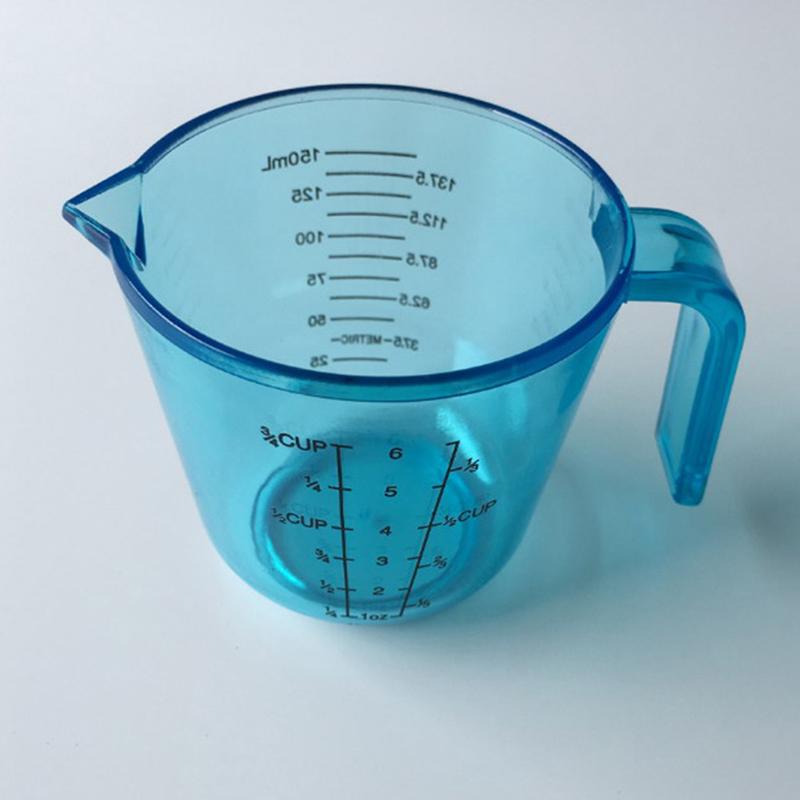 150Ml Plastic Clear Measuring Cup Handle Liquid Pour Spout Home Kitchen Tools