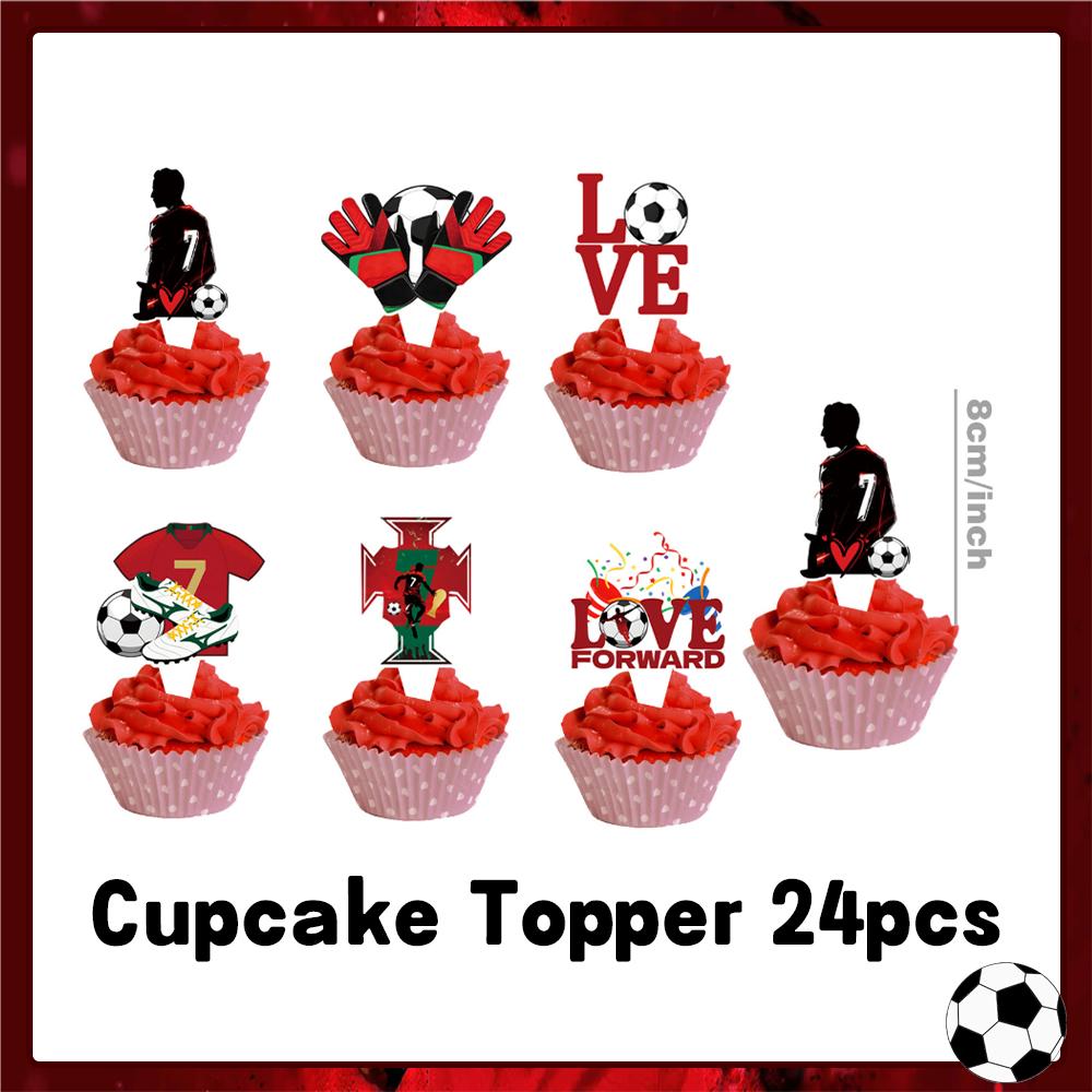 Spanish Football Player Theme Party Decoratiaons Soccer Star Balloon Set Boy Birthday Party Supplies Cr&7 Backdrop Banner Props
