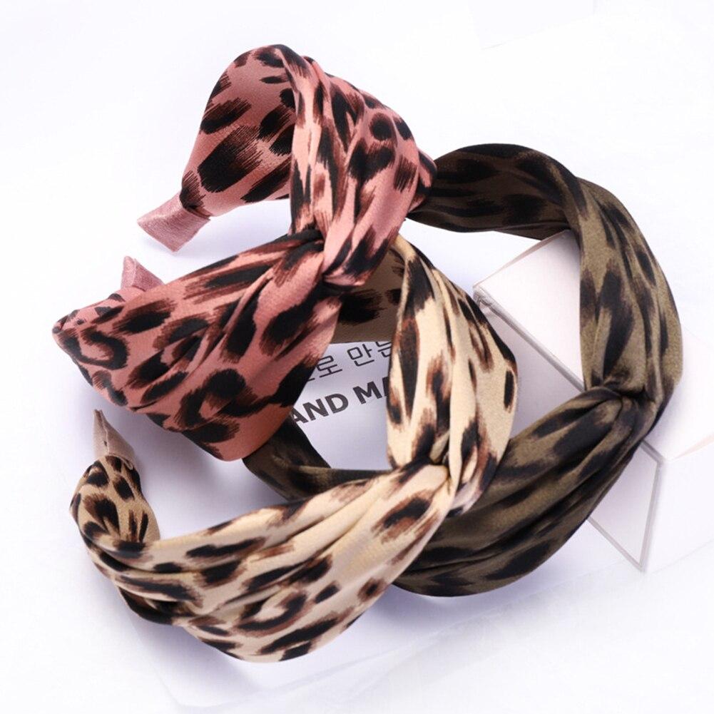 Buy Bohemian Leopard Snake Knot Hairband Ladies Ethnic Geometric