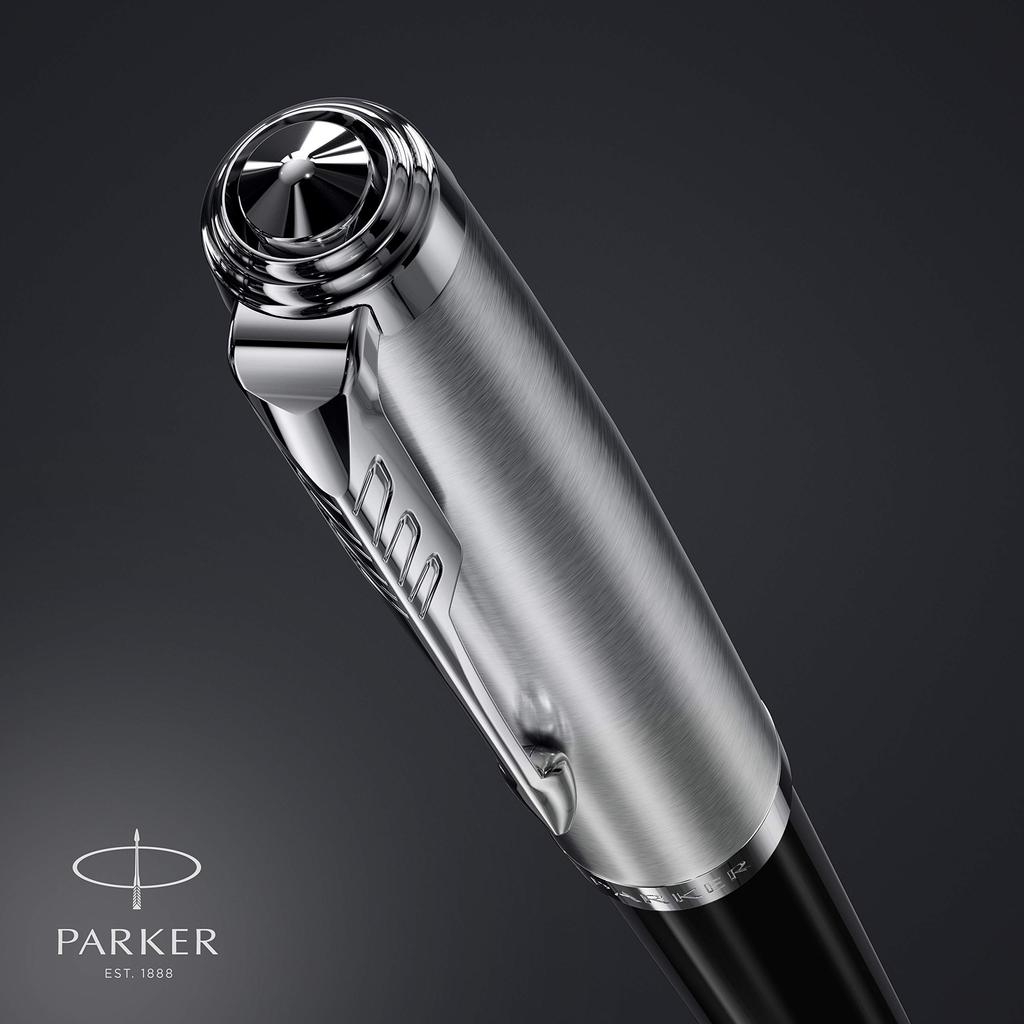 PARKER Ballpoint Pen 51 Black CT Medium Nib Gift Boxed Official Import Product 2123495Z Oil-Based
