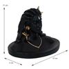 Black Resin Adiyogi Shiva Statue for Car Dashboard| Adiyogi Statue for Home Decor Pooja Room Office| Mahadev Murti Lord Shiva Idol