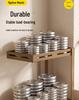 Multi-Functional Kitchen Countertop Spice Rack with Jars