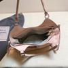 Damen Mode Große Kapazität PU Tragetasche Lässige Schulterhandtasche mit Verstellbarem Riemen