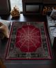 Tappeto da Area Ragnatela Gotica Tappeto Gotico Nero per Arredamento Dark Academia Tappeti da Area Goth Tappeto per Soggiorno Tappeto Lavabile per Soggiorno