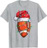Santa Sports Design Christmas Football Player Unisex T-Shirt