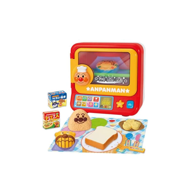 JOYPALETTE Anpanman Toasted to Perfection! Color-Changing Oven Microwave DX