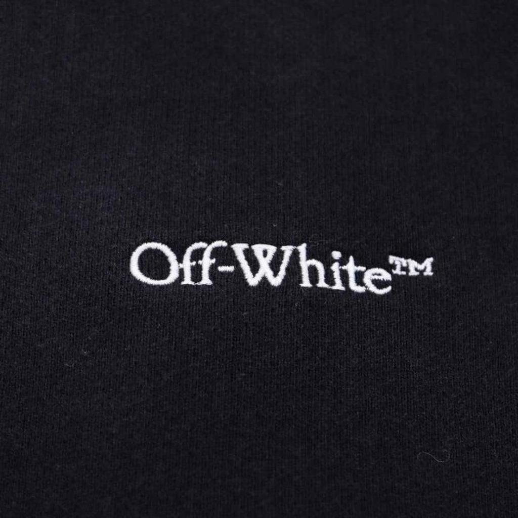 Off White Womens/Ladies For All Book Cropped Sweatshirt