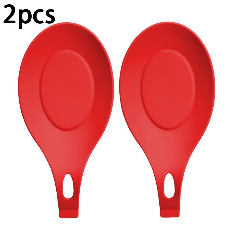 Ceramic Spoon Rest Large Utensil Holder Heat Resistant for Cooking Coffee Kitchen Non Slip Surface