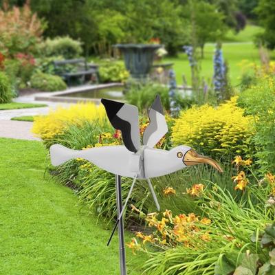 Weatherproof Bird Wind Spinners Fade Resistant Bird Shape Windmill Spinners Holiday Yard Ornament
