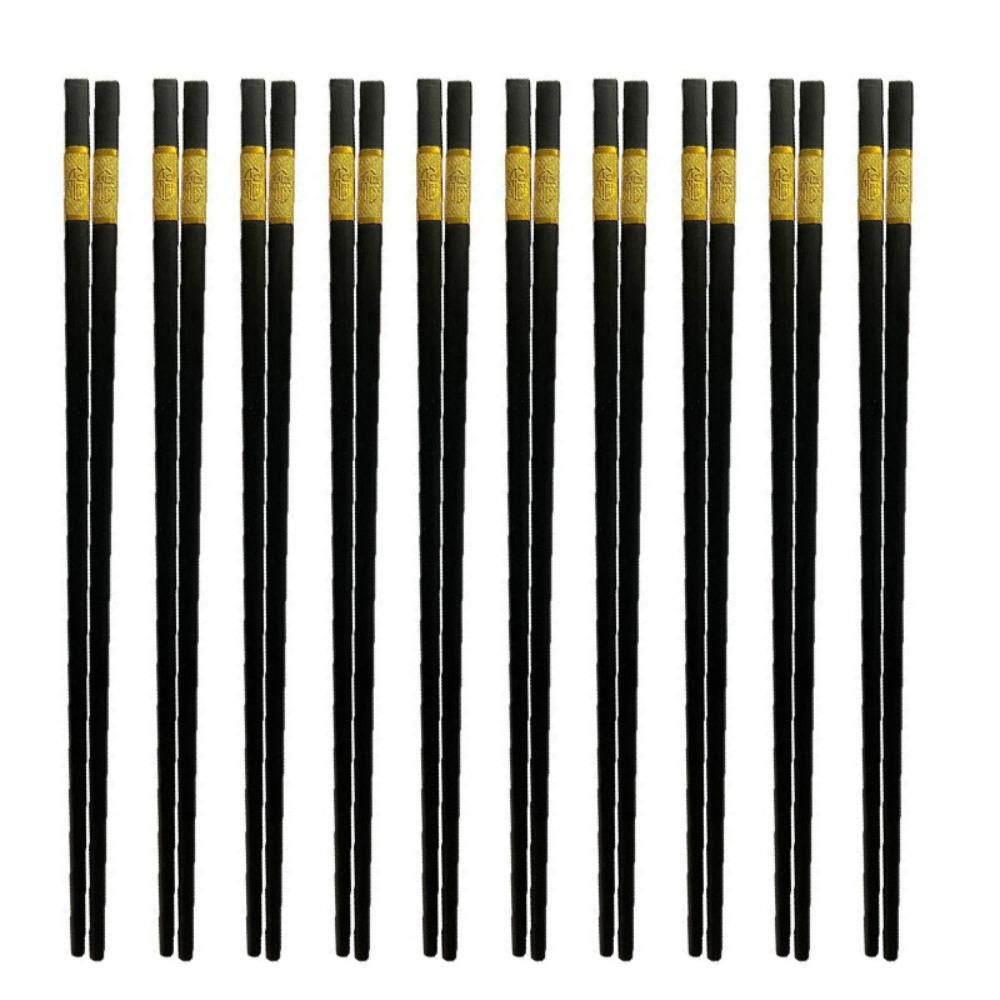 

10 пар термостойких китайских палочек для еды, столовые приборы, палочки для еды, кухонная посуда A