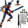 Dummy 13 Action Figure Assemble Well Titan Multi-articular Robot 3D Printer Movable Stress Relief Decompression Birthday Gift