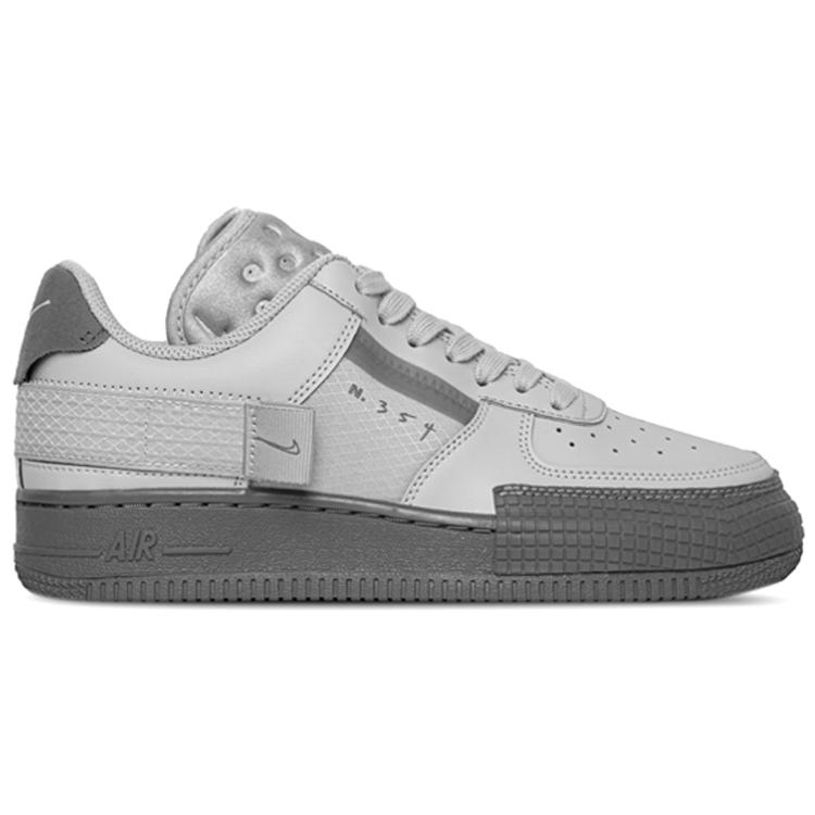 New Nike Air Force 1 Type Grey Fog CT2584-001