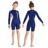 DIVESAIL Kids 2.5mm Fullsuit Wetsuit Girls Chloroprene Neoprene Dive Suit Snorkeling Surfing Swimming