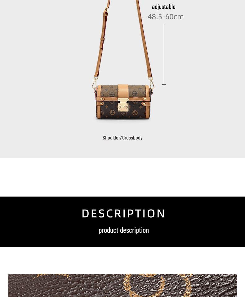 2026 Women's Stylish Crossbody Shoulder Bag - Large Capacity, High-Quality Texture, Trendy Design