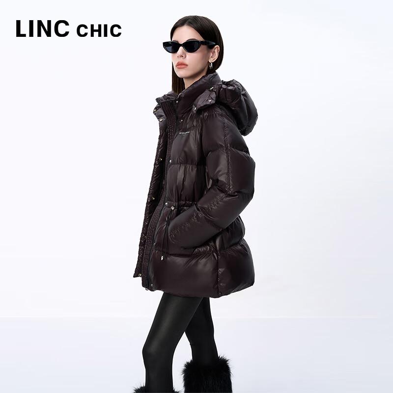 Jin Yujie 2024 Vinter Dam Kort Pufferjacka med Dunfyllning