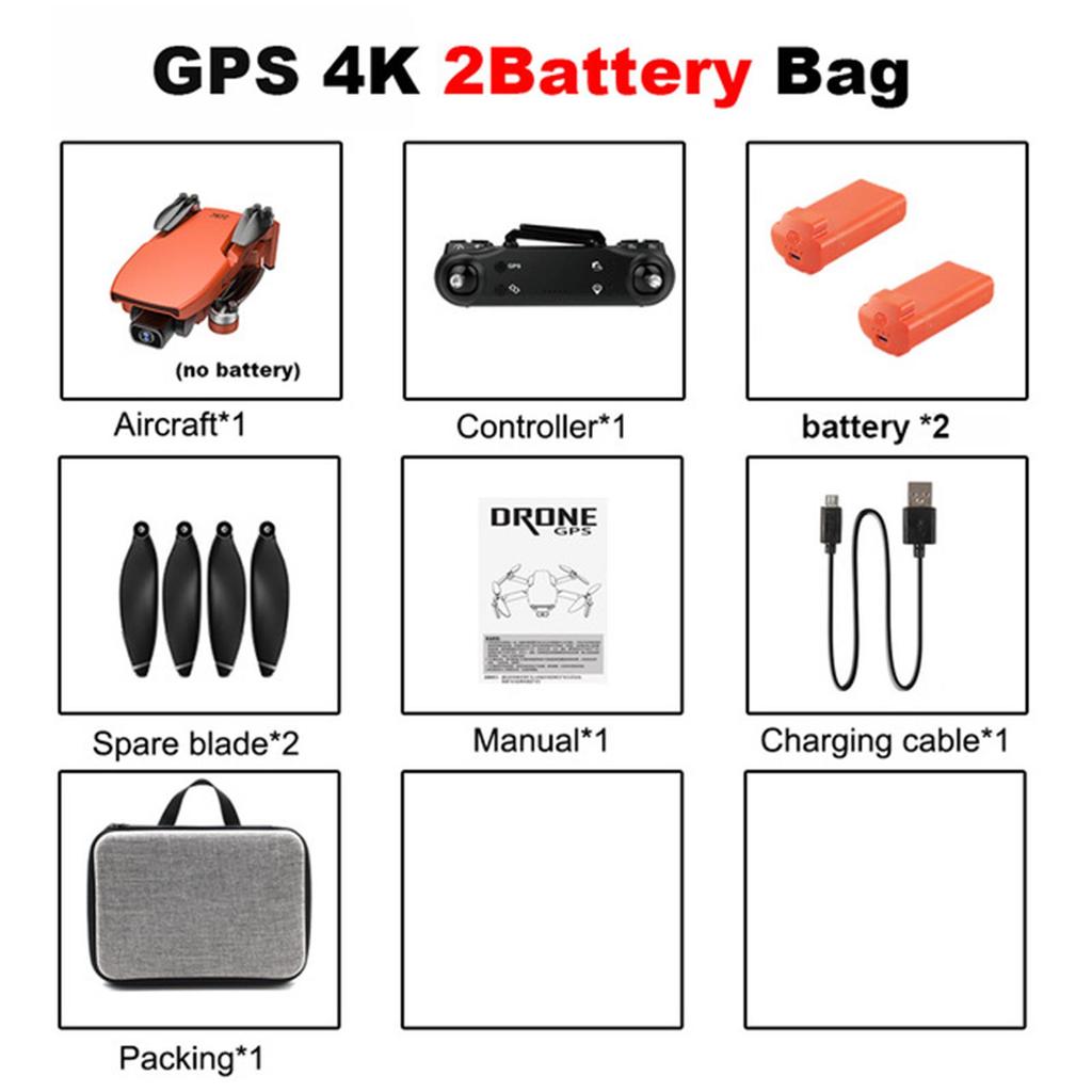 SG108 drone 4k HD with Camera 5G WiFi GPS drone brushless FPV Drone RC 1KM