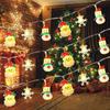 Christmas Tree LED String Light 1.5M 10LED Xmas Hanging Lamp Fairy Light Garland Home Decoration Ornament 2025 New Year Gifts