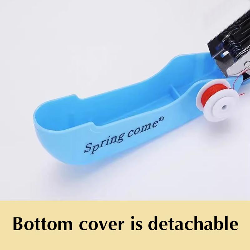 Domowa Ręczna Maszyna do Szycia Przenośna Podróżna Zewnętrzna Ubrania Tkaniny DIY Szycie Narzędzie do Szycia Mini Ręczna Igła do Szycia Maszyna do Robótek Ręcznych