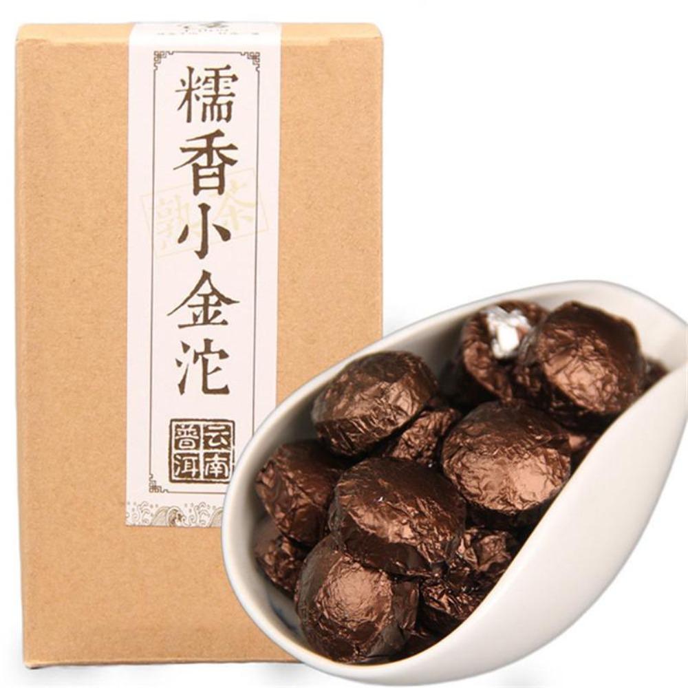 Reifer Pu Erh Mini Tuo Cha 250g Chinesischer Fermentierter Tee Geschenkbox Menghai Klebreisgeschmack
