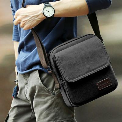 Men Vintage Messenger Shoulder Bag Male Travel Crossbody Purse Briefcase Business Bag Laptop Satchel Bags Briefcase for College