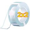 Nano Tape Transparent Double Sided Tape Waterproof Wall Stickers Reusable Heat Resistant Bathroom Home Decoration Tapes