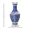 Large Antique-Style Blue and White Jingdezhen Porcelain Vase for Living Room or TV Cabinet Décor