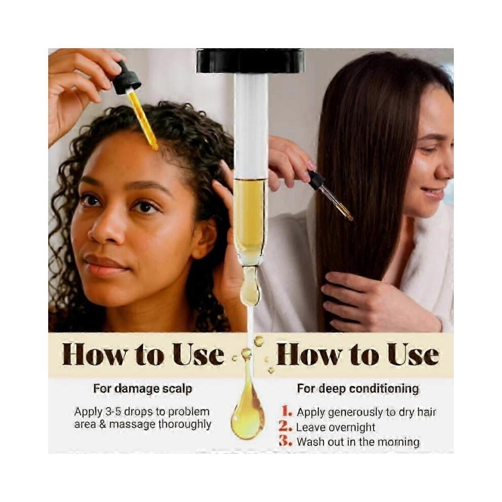 Vital Strands Bio-Batanaöl für Haarwachstum für alle Haartypen 60ml