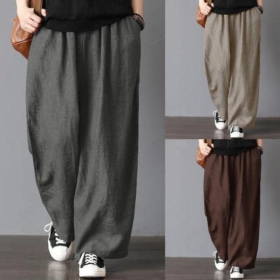 Long Pants Breathable Comfortable Loose Leisure Harem Pants for Outdoor