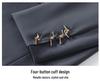 Elegant Customized Plus Size Women's Blazer - Loose Slimming Black Design for Spring/Autumn 2025