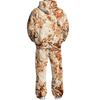 Completo con Felpa e Pantaloni da Tuta da Uomo con Vita Elastica, Outfit Casual Due Pezzi