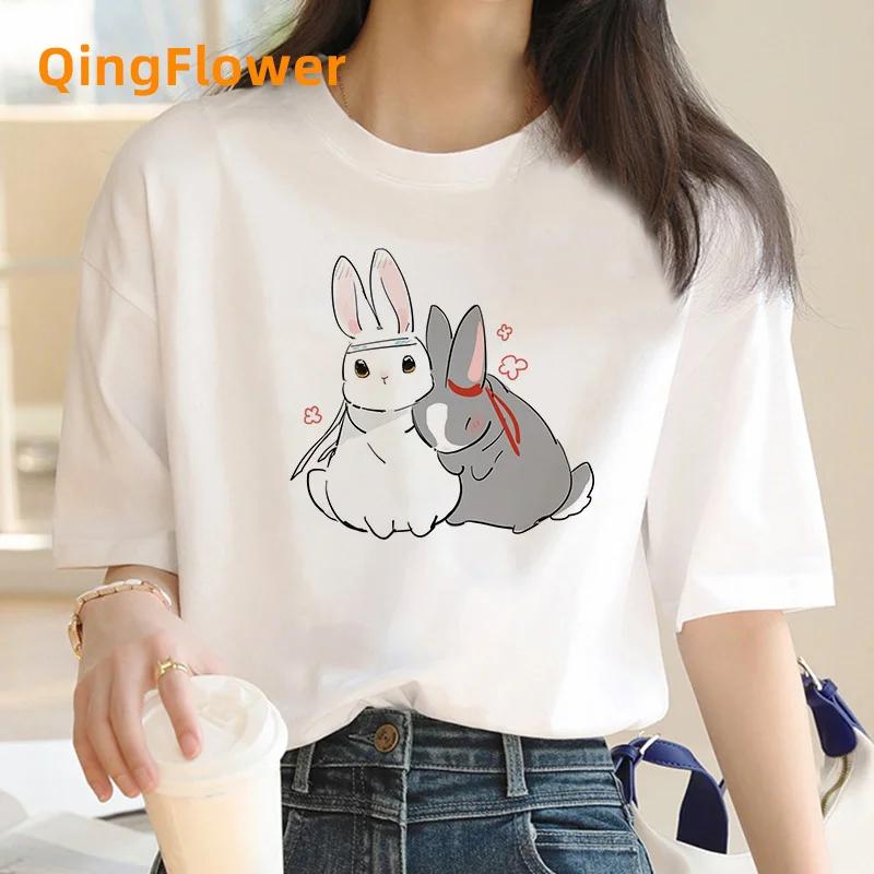 Mo Dao Zu Shi top tees clothes female y2k anime 2024 print clothes streetwear graphic S