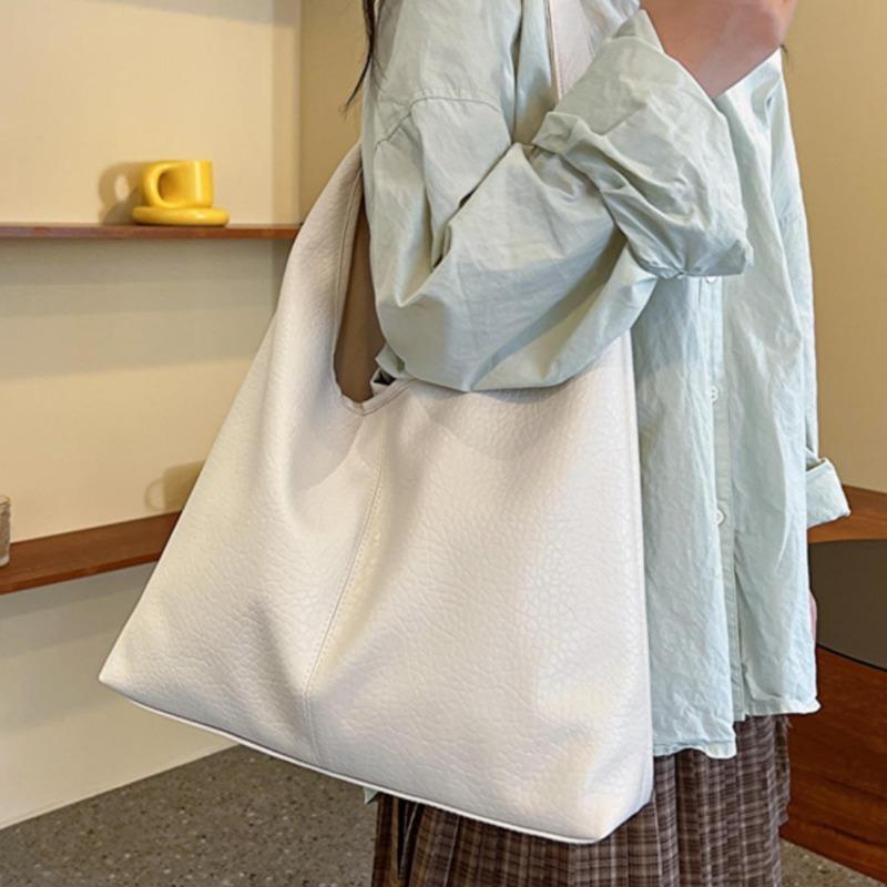 Underarm Bag Female Summer Hipster Tote Bag Student Class Large Capacity Shoulder Bag Commuter Bag