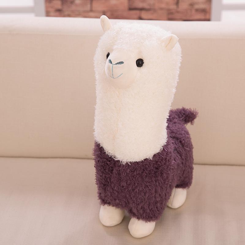 Adorable Alpaca Plush Toy - Cute Cartoon Sheep Doll & Sleep Pillow for Kids