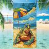 Beach Turtle Animal Printed Beach Towel, Quick Drying Absorbent Beach Towel, Outdoor Sports Swimming Beach Towel  Hair Towel