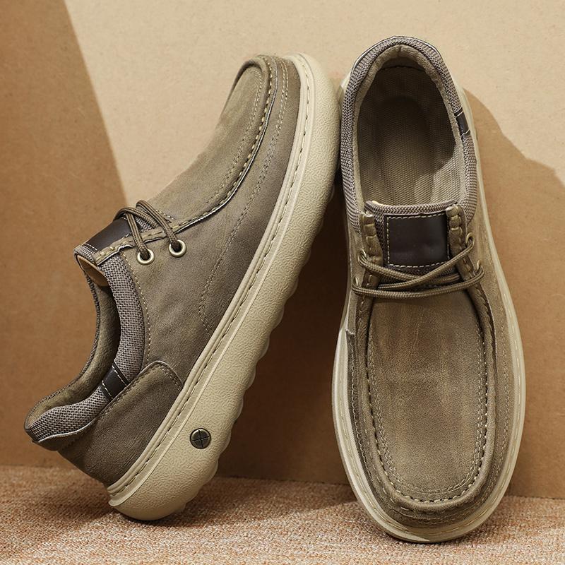 Spring Autumn Men's Business Dress Shoes Simple Casual Shoes Comfortable Oxford Shoes Anti Slip Male Sneakers Walking Footwear