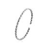 New Thai silver Fried Dough Twists Braided For Women 925 Sterling Silver Personalized Aged Hemp Opening Bacelets TYB611