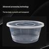 Disposable Round Food Container with Lid