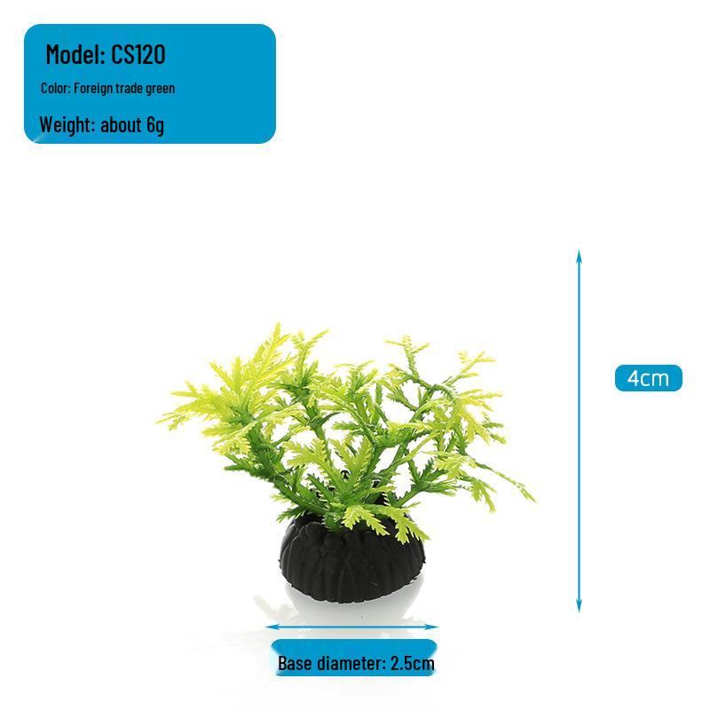 Yapay Akvaryum Dekorasyonu: Plastik Su Bitkileri ve Çiçekleri