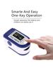 Digitales Fingerpulsoximeter Blutsauerstoffsättigungsmessgerät Finger SPO2 PR Monitor Oximetro