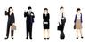 PM Office A Super Mini Figure 2 Expert Office Worker Set Scale PVC Painted Finished Figure MS041 1/80 1/80