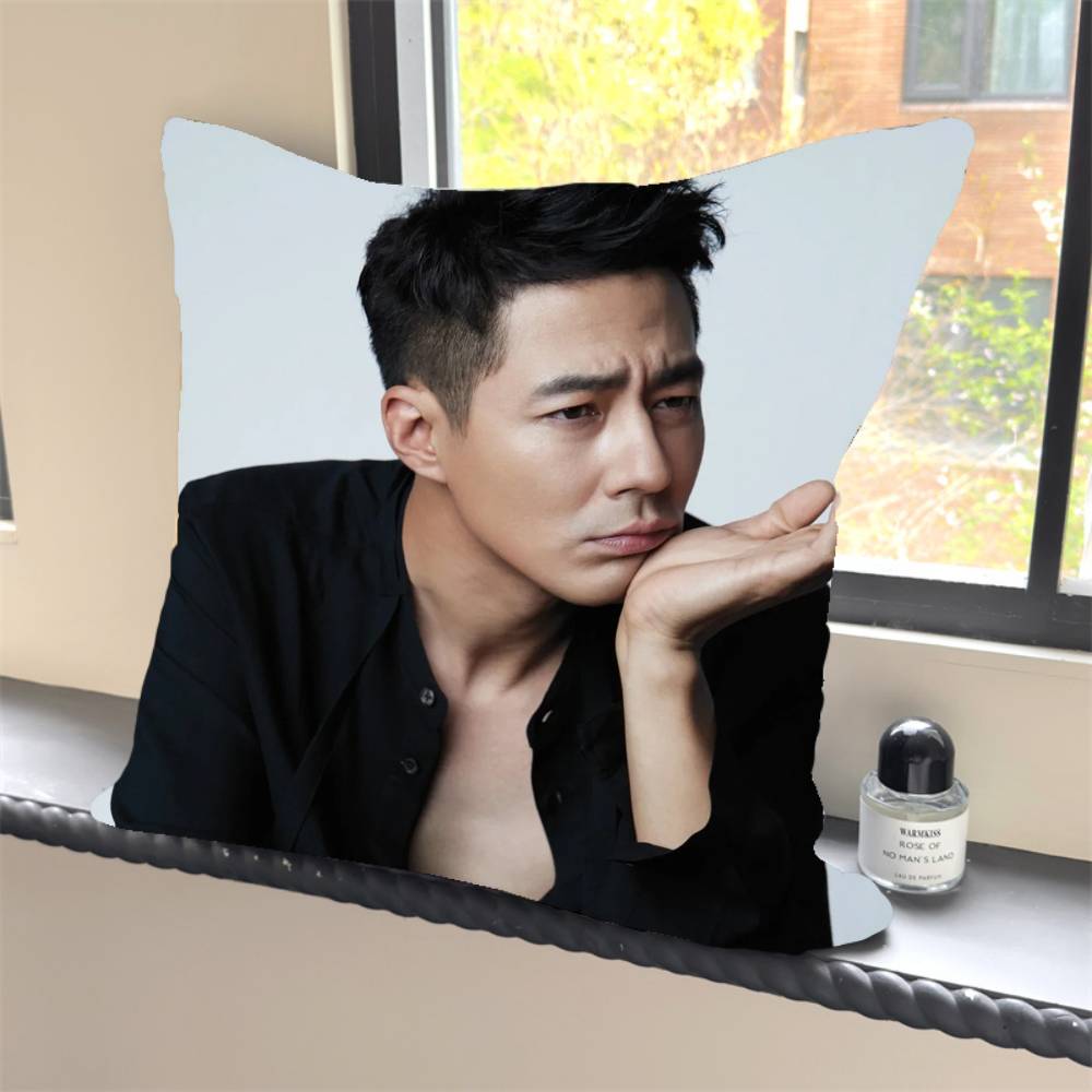 1PC KPOP idol Jo In-sung Pillow Case Square  Bedroom Sofa Leisure Comfort Cushion Car Home Decoration Pillowcase 40x40