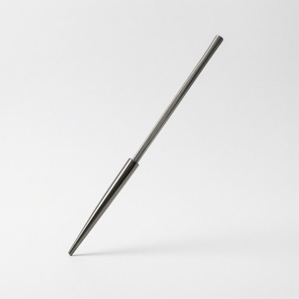 Tapered Repair Rod Metal Brass Instrument Repair Rod Music Accessory Silver Two-Section