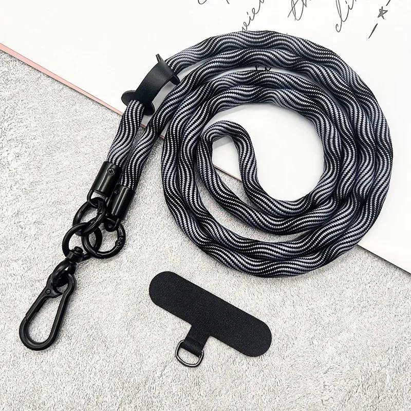 Universal Mobile Phone Lanyard Universal Crossbody Hanging Shoulder Strap Detachable Neck Cord Anti-Lost Lanyard