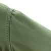 US ARMY 70s DSA Cotton Sateen Long Sleeve Military Shirt 14 1/2 Khaki Men's Used