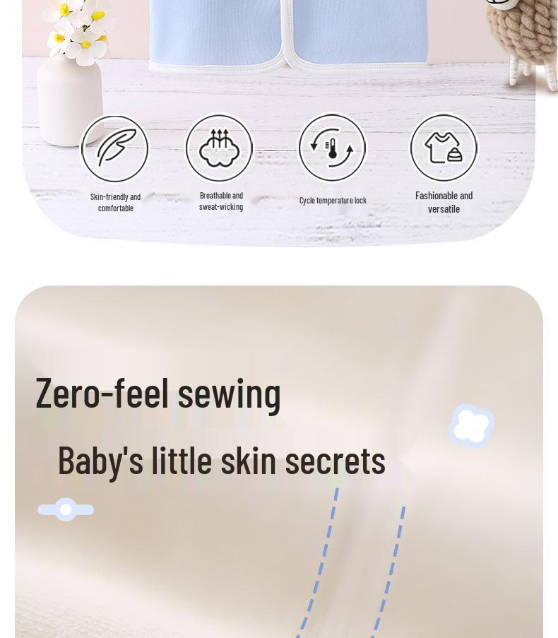 Super Soft German Velvet Infant & Toddler Vest - Warm Fleece Camisole for Spring & Autumn