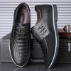 Brand Big size Casual Shoes Men Fashion Business Men Casual Shoes Hot sale Spring Autumn Breathable Casual Men Shoes Black tyu